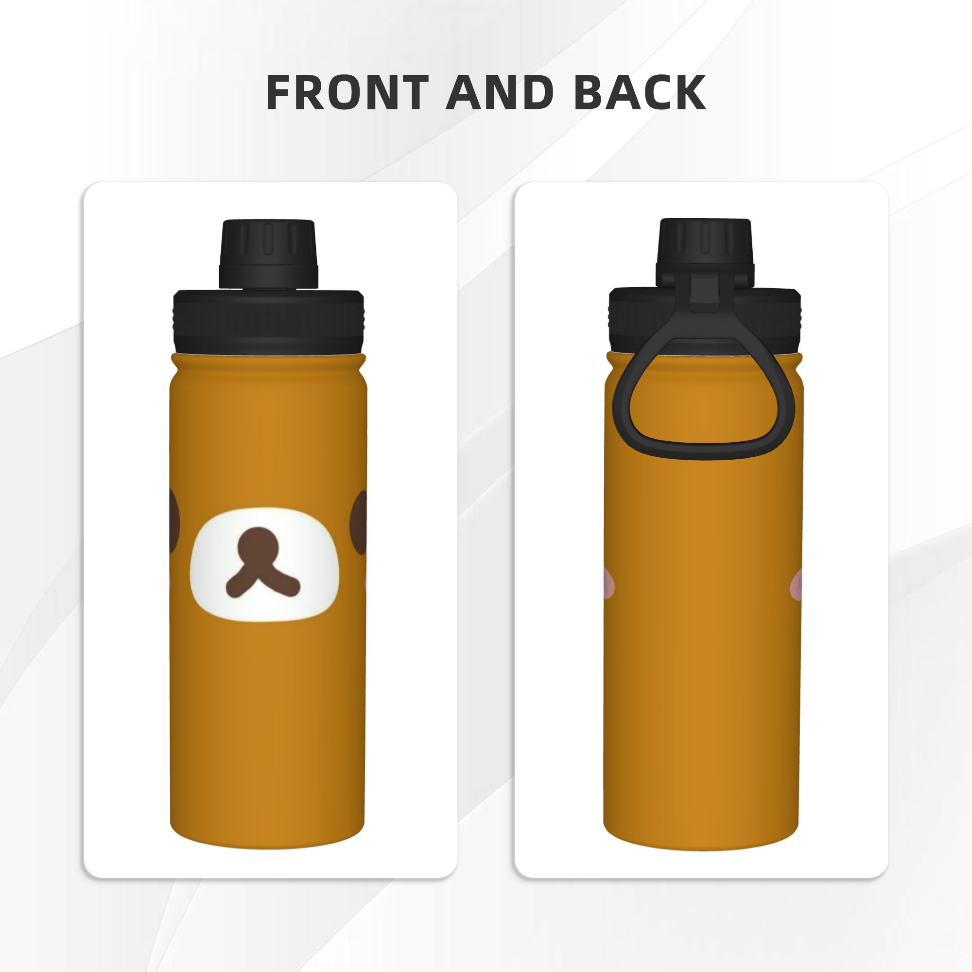 Cartoon Bear Rilakkumas 18OZ S - Sports Water Bottle Insulated 评论和价格