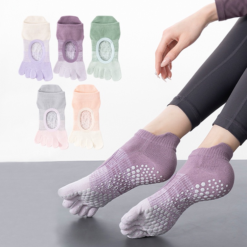 Women's Yoga Socks with Five F - Jump Rope 评论和价格