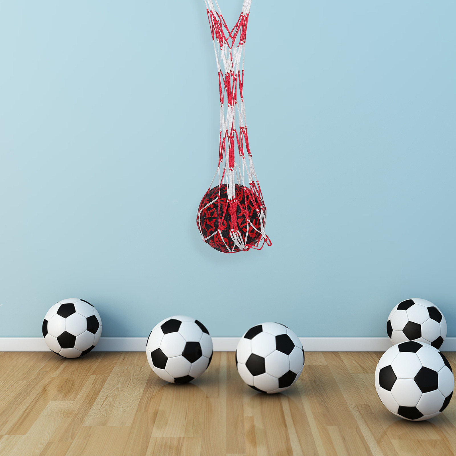 Portable Mesh Sports Ball Bag  - Gym Ball 评论和价格