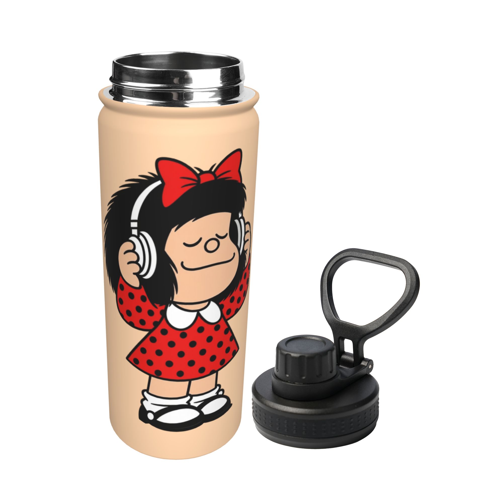 Cartoon M-Mafaldas 18OZ Sports - Sports Water Bottle Insulated 评论和价格