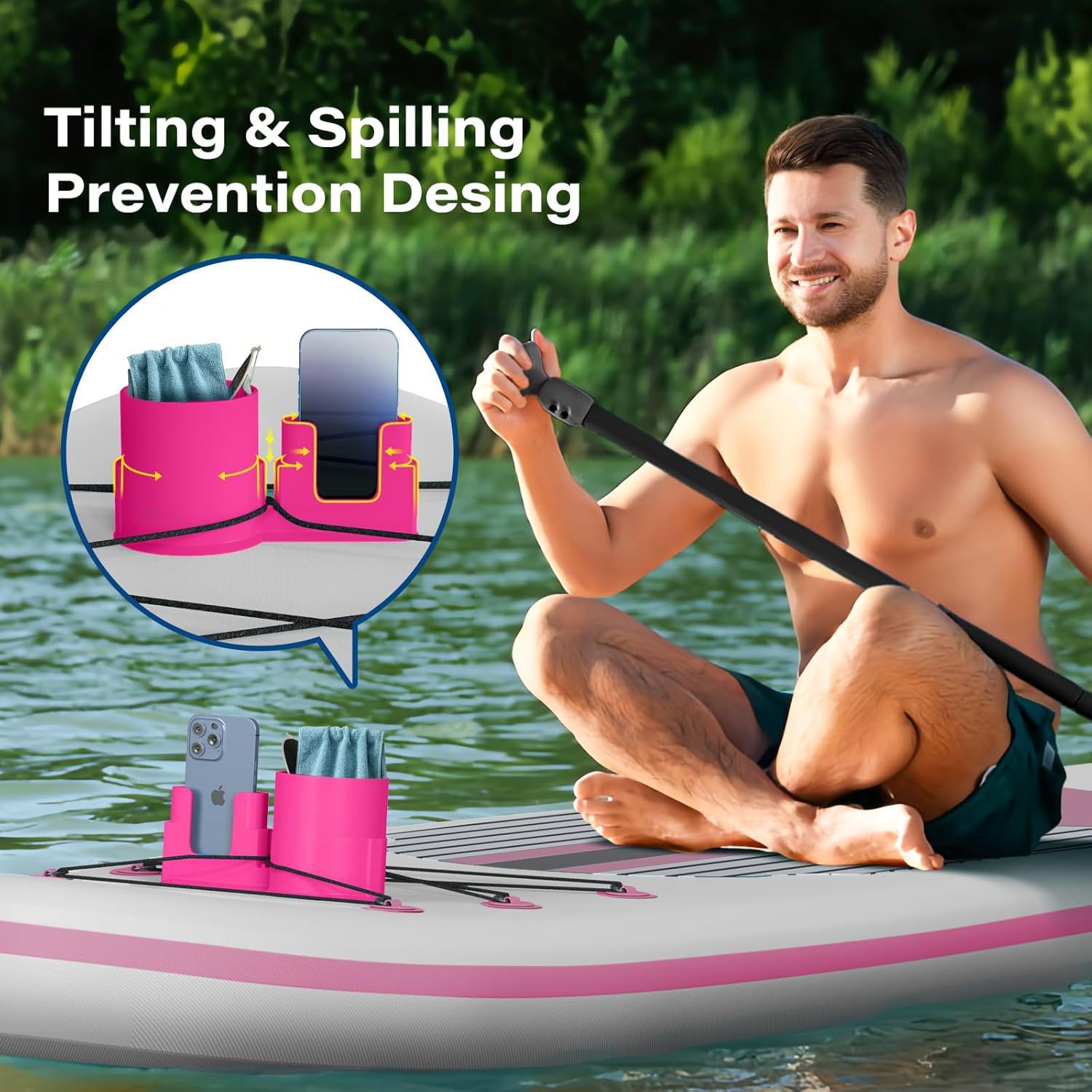 Kayak Drink Holder Surfboard K - Jump Rope 评论和价格