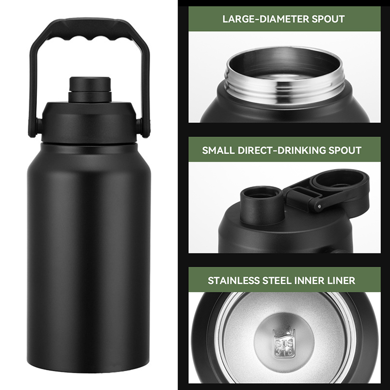 Insulated Water Bottle With Li - Sports Water Bottle Insulated 评论和价格