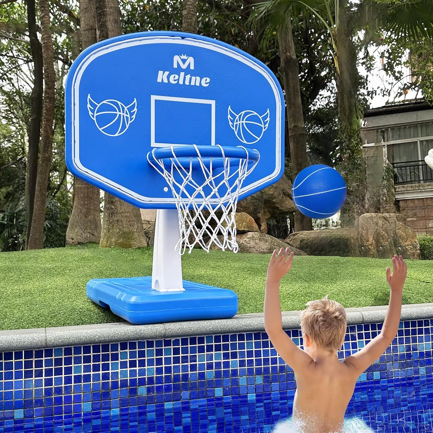 Large Swimming Pool Basketball - Basketball Hoop 评论和价格