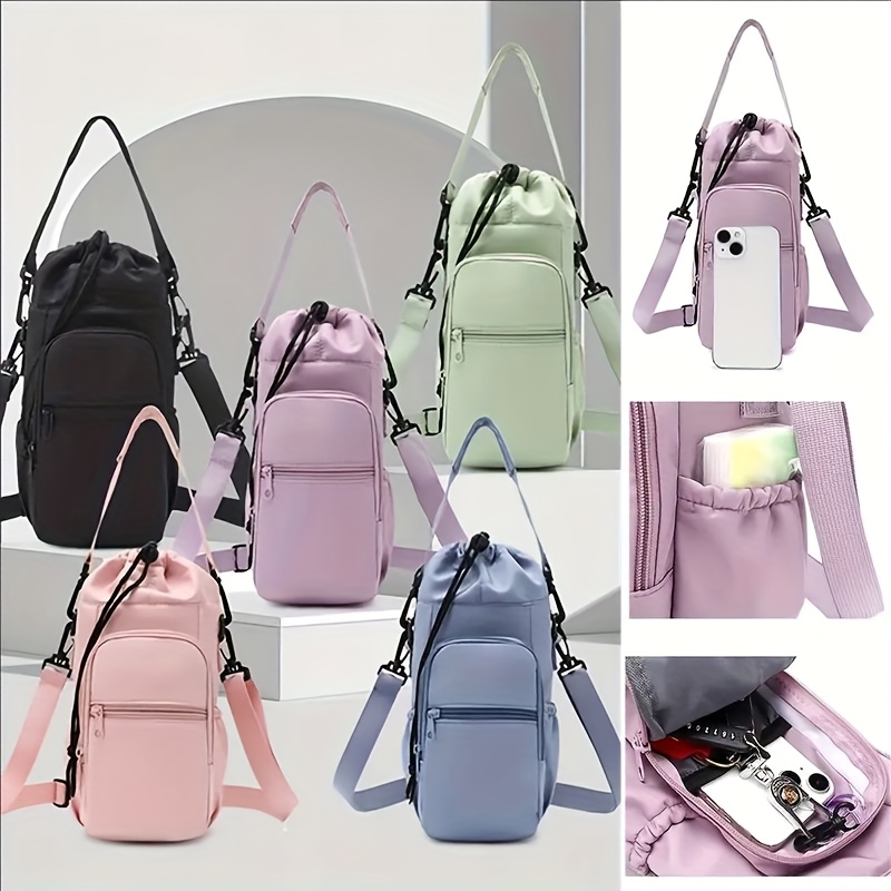 Portable Water Bottle Bag with - Sports Water Bottle Insulated 评论和价格