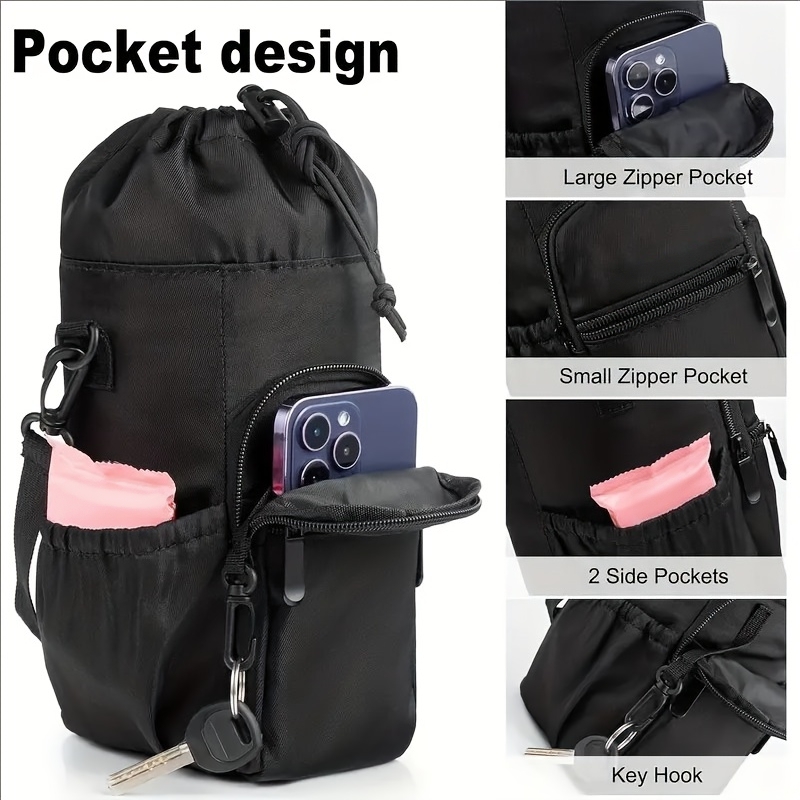 Portable Water Bottle Bag with - Sports Water Bottle Insulated 评论和价格