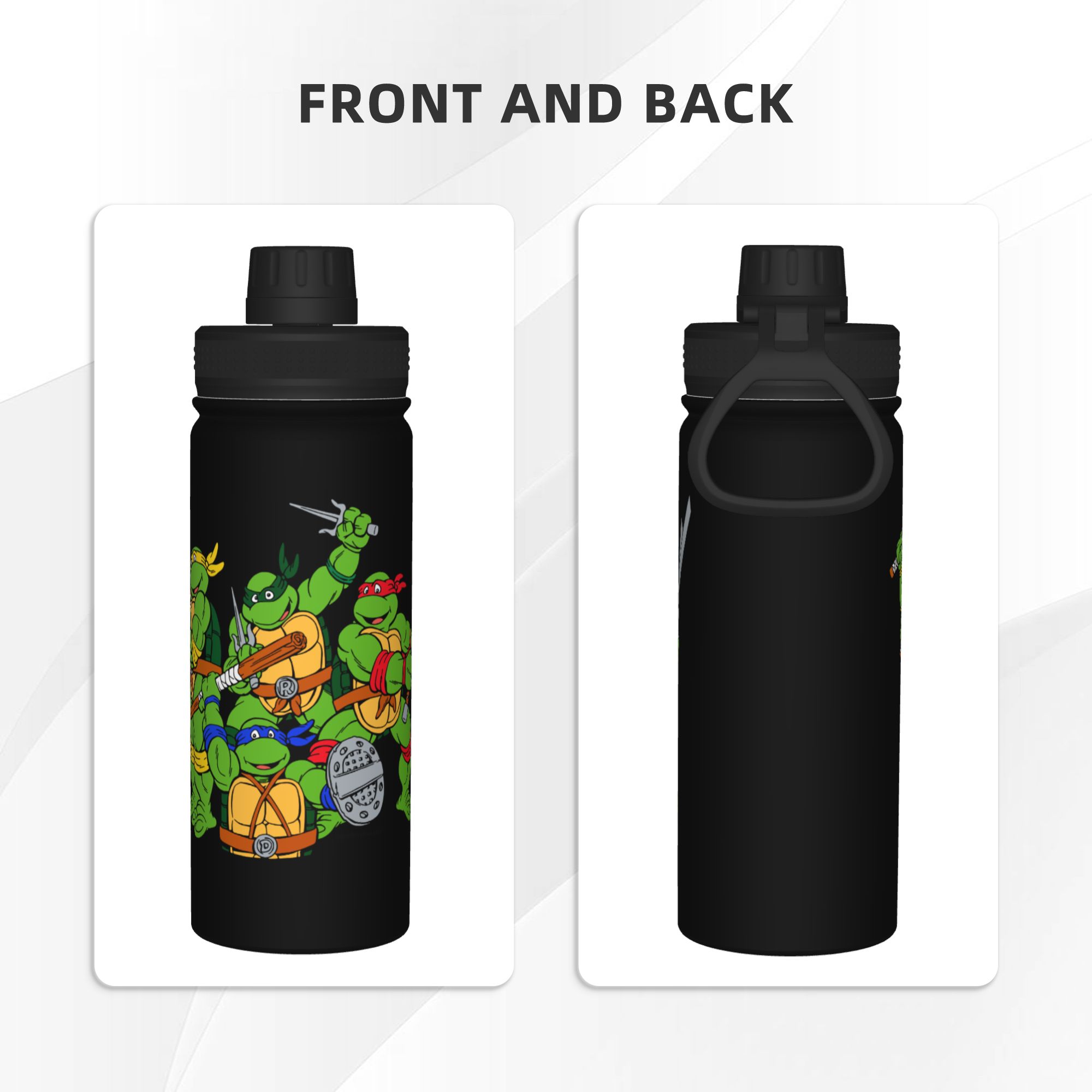Cartoon Ninja T-Turtles 18OZ S - Sports Water Bottle Insulated 评论和价格