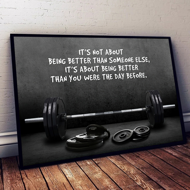 Modern Motivating Quote Sports - Sports Equipment Poster 评论和价格