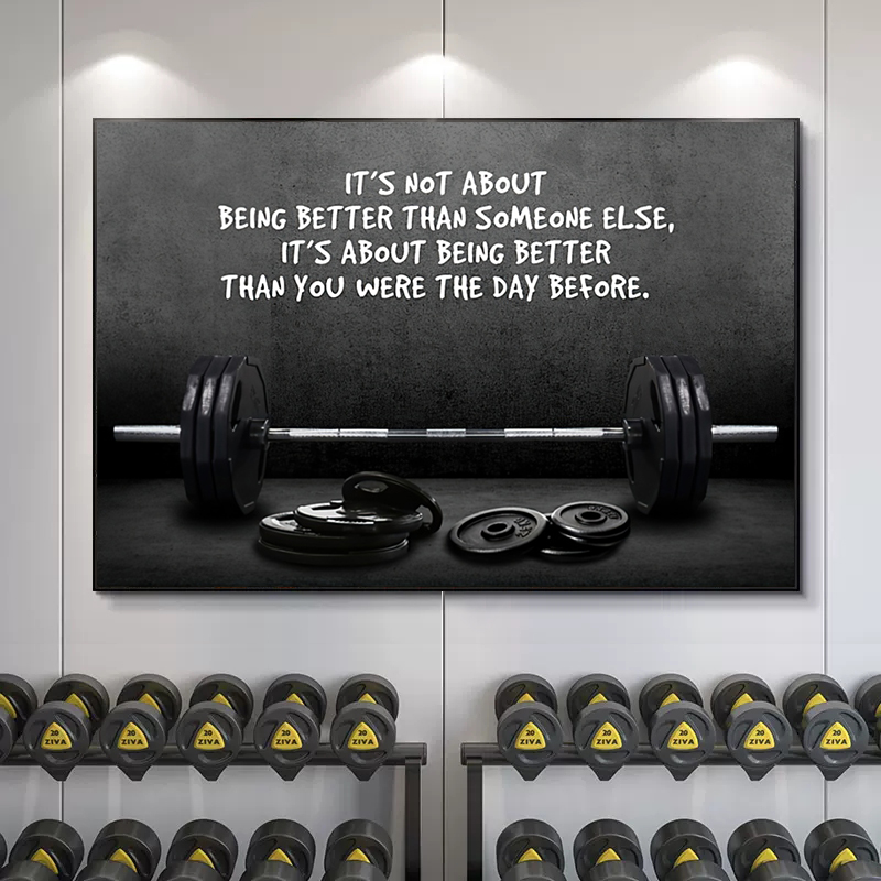 Modern Motivating Quote Sports - Sports Equipment Poster 评论和价格