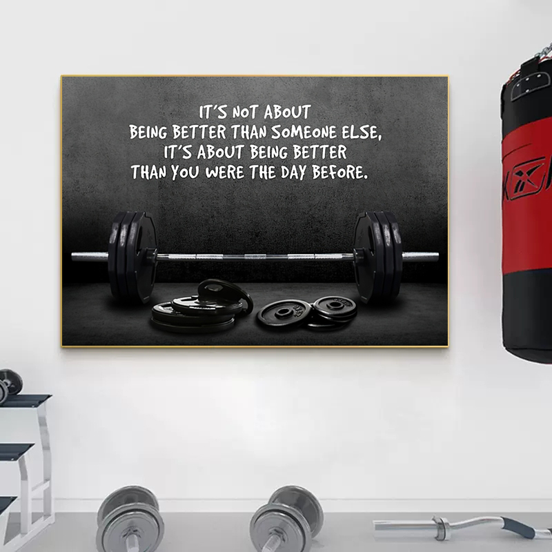 Modern Motivating Quote Sports - Sports Equipment Poster 评论和价格