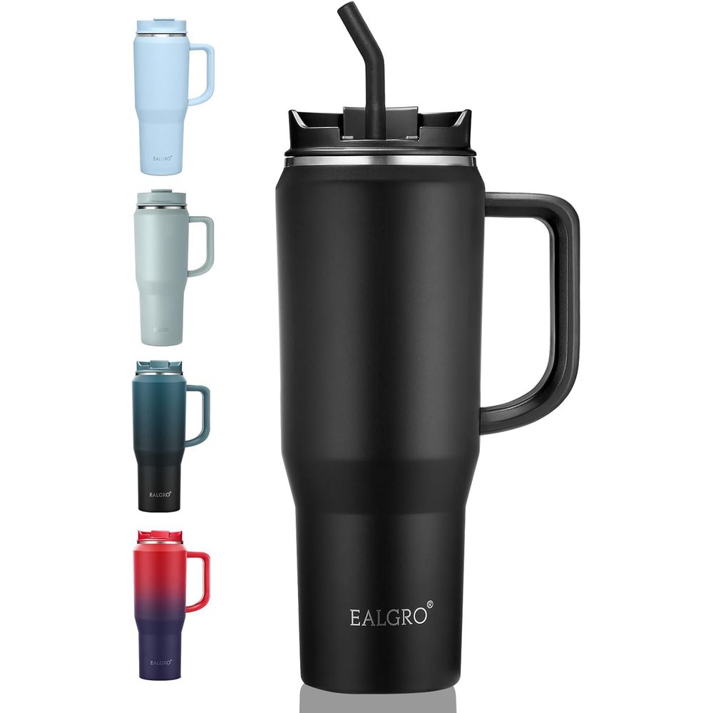 40 oz Insulated Travel Mug wit - Sports Water Bottle Insulated 评论和价格