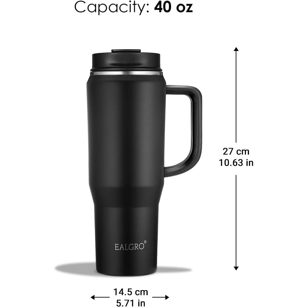 40 oz Insulated Travel Mug wit - Sports Water Bottle Insulated 评论和价格