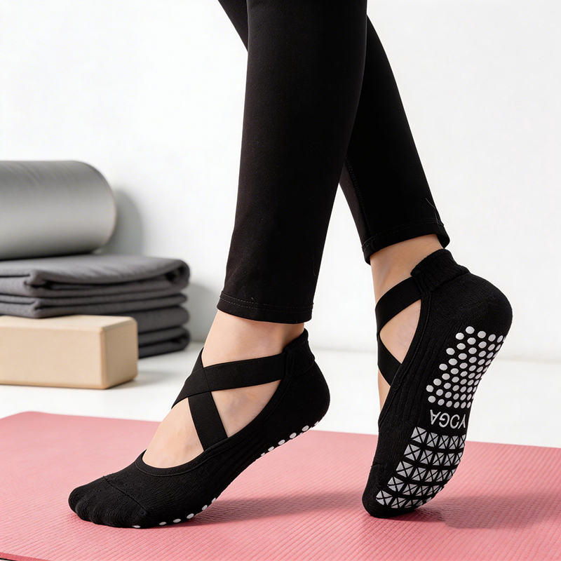 Women Non-Slip Yoga Socks Sili - Yoga Mat 评论和价格