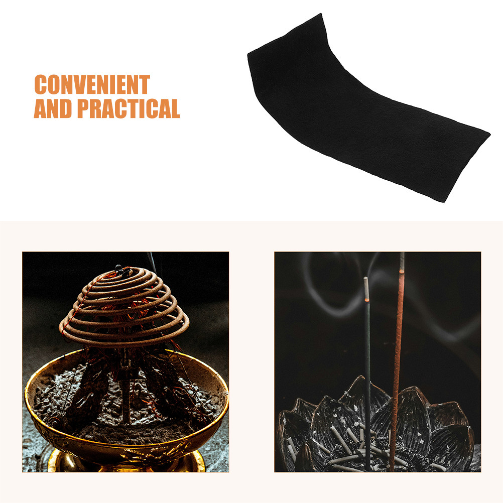 Black Fireproof Incense Burner - Yoga Mat 评论和价格