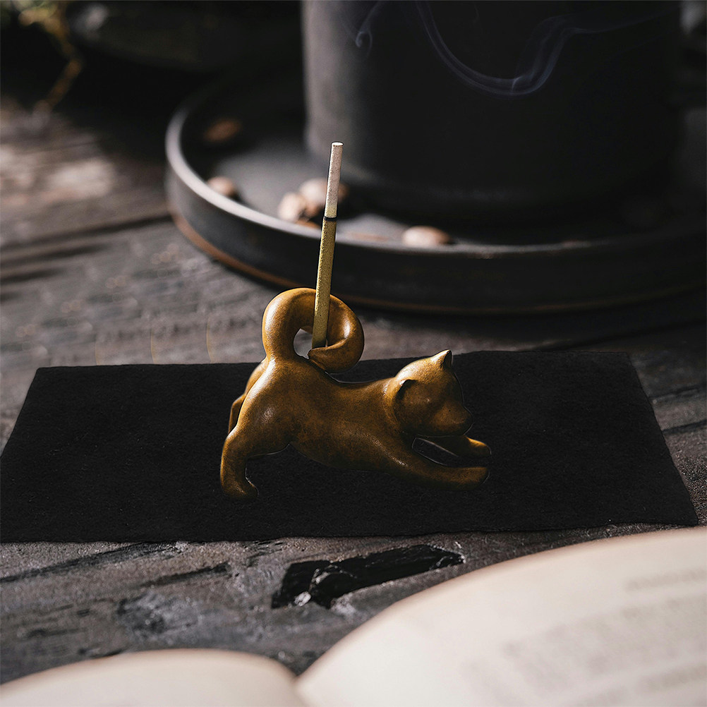 Black Fireproof Incense Burner - Yoga Mat 评论和价格