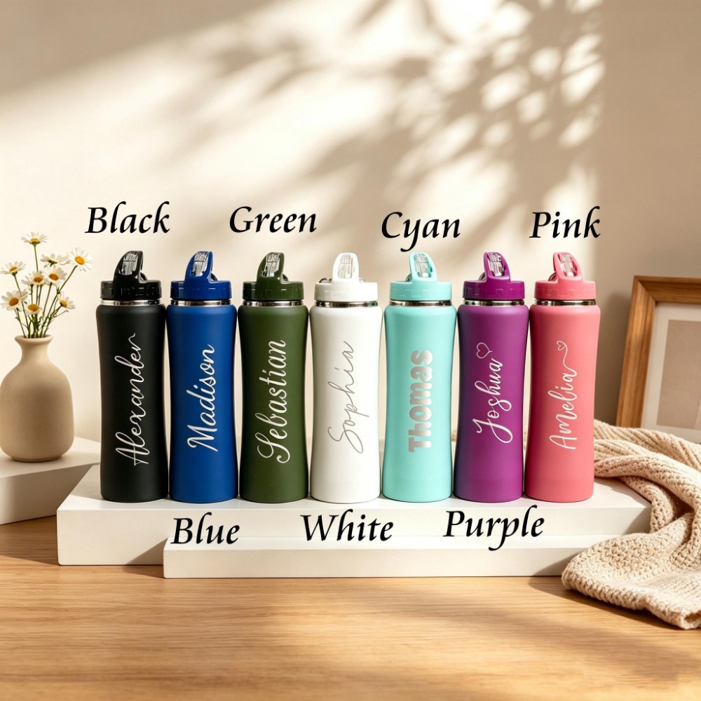 1. Custom Name Soccer Stainles - Sports Water Bottle Insulated 评论和价格