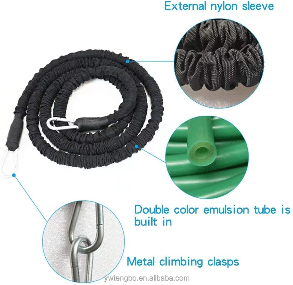 Dual Resistance Latex Pull Rop - Jump Rope 评论和价格